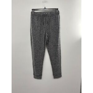 Hanna Andersson Jogger Pants Boys 12 Gray Drawstring Elastic Waist Slash Pockets